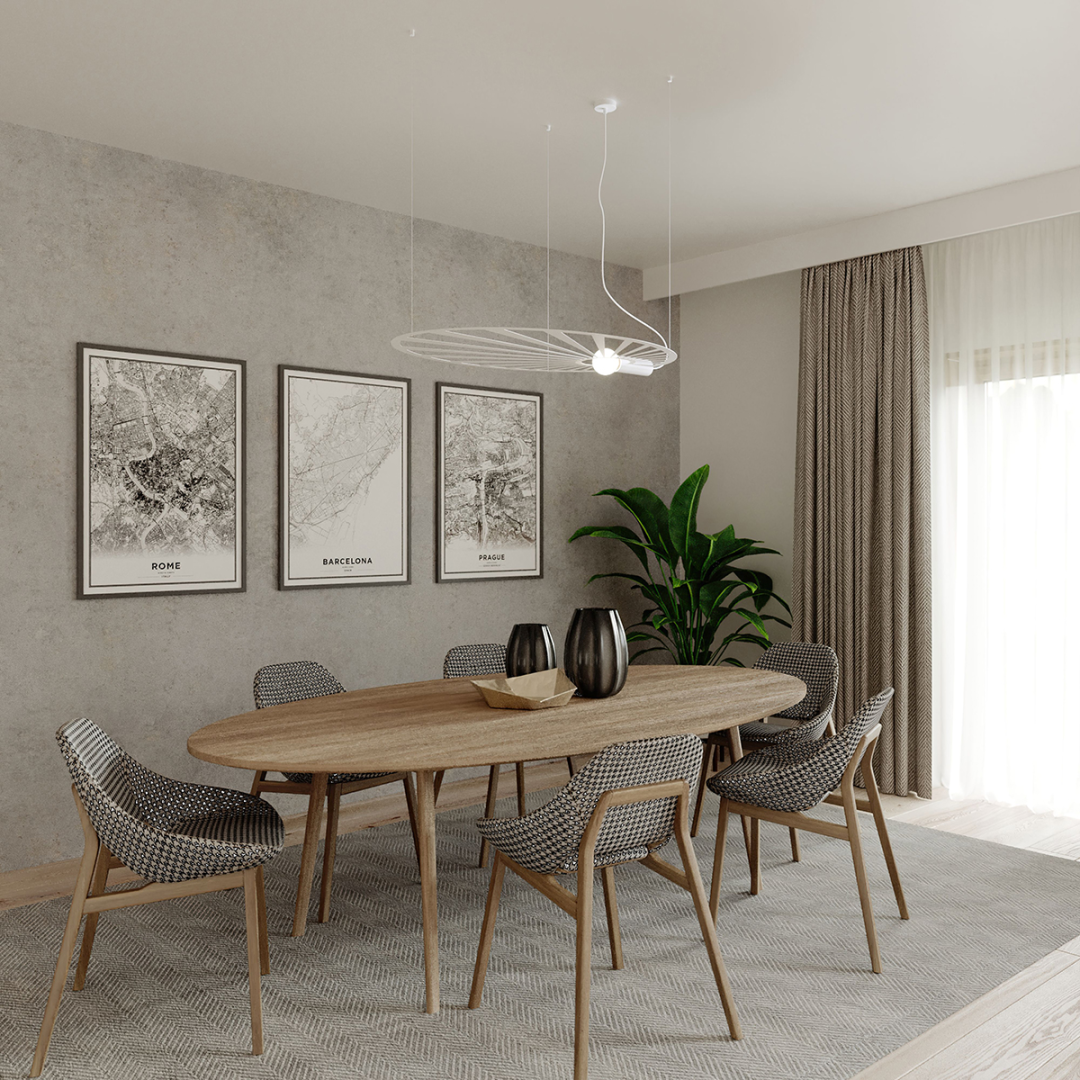 Lampa wisząca LEHDET biała - 13745