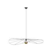 Lampa wisząca ESKOLA 140 czarna