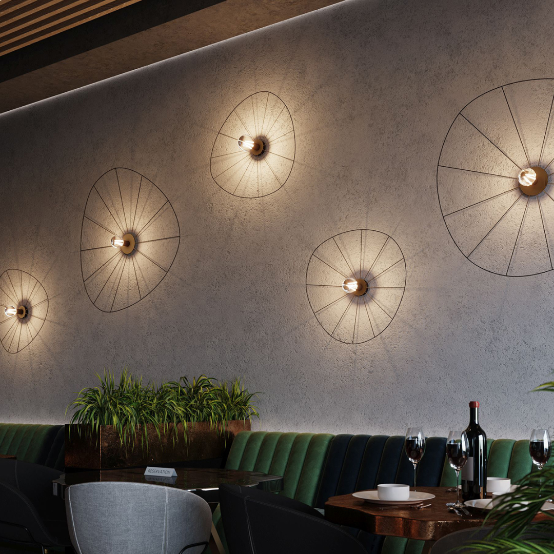 Kinkiet / Plafon ESKOLA 110 czarny - 13829