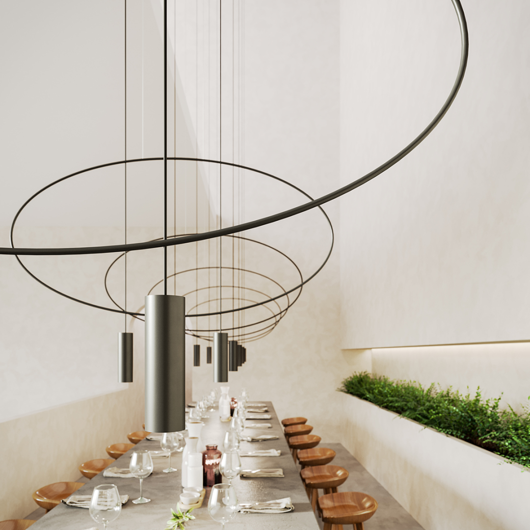 Lampa wisząca HOLAR 1 czarna - 13850