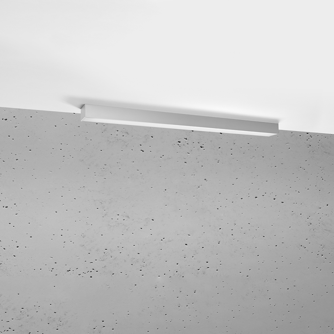 Plafon PINNE 90 szary 4000K - 14293