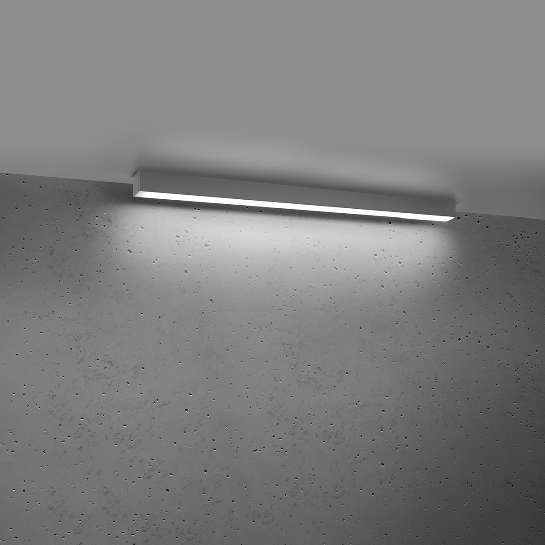 Plafon PINNE 90 szary 4000K - 14294