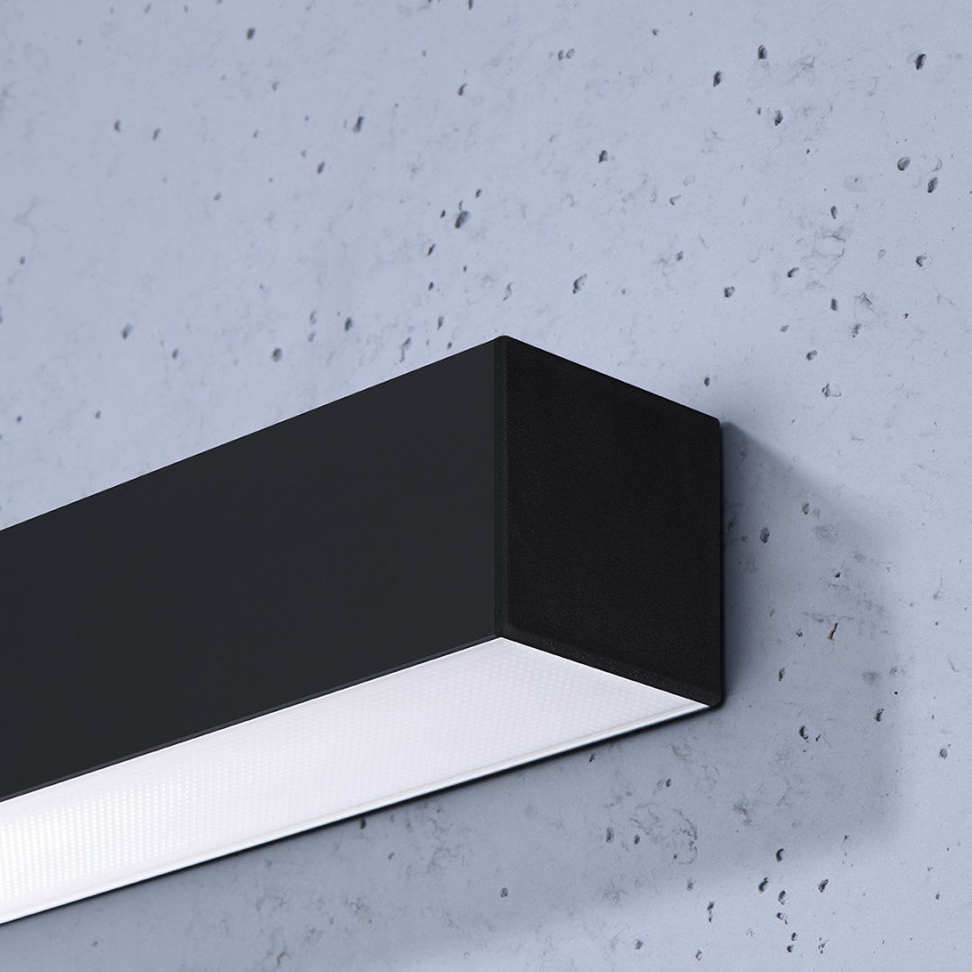 Kinkiet PINNE 117 czarny 3000K - 14395