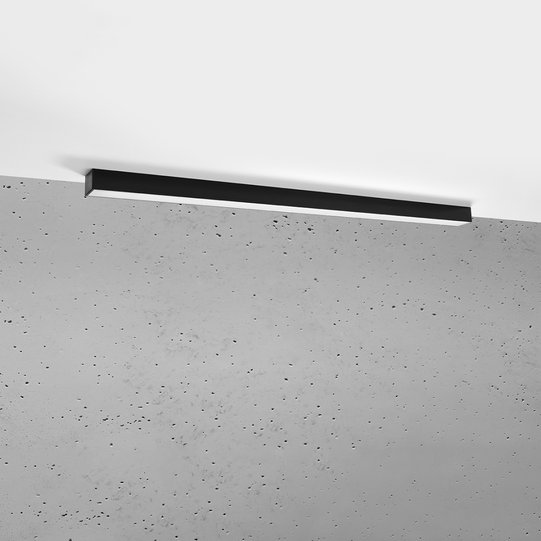 Plafon PINNE 117 czarny 3000K - 14459