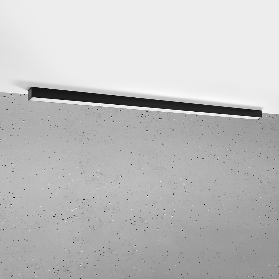 Plafon PINNE 150 czarny 4000K - 14702