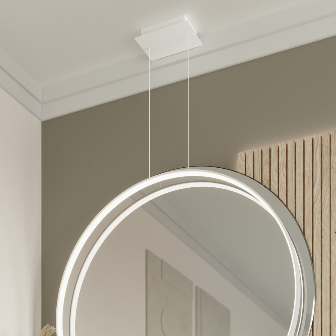 Lampa wisząca RIO 55 biały LED 3000K - 14899