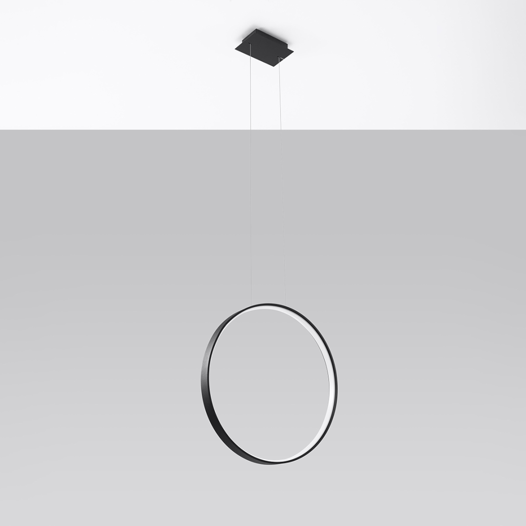 Lampa wisząca RIO 55 czarny LED 3000K - 14915