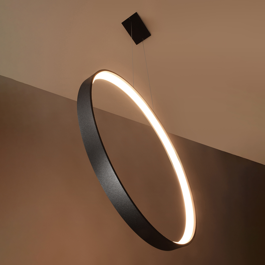 Lampa wisząca RIO 55 czarny LED 3000K - 14917