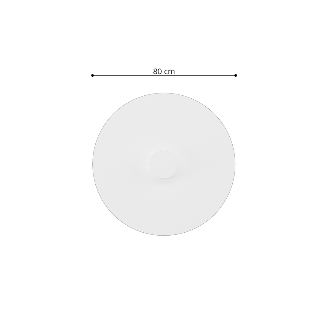 Plafon TVAROR biały - 15245