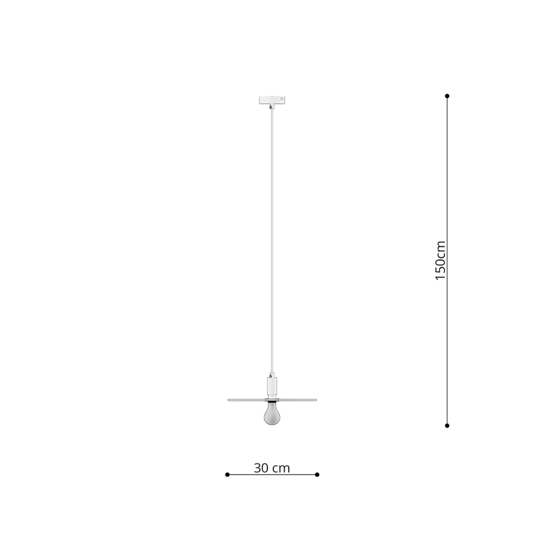 Lampa wisząca SIRKEL 30 czarny - 15286