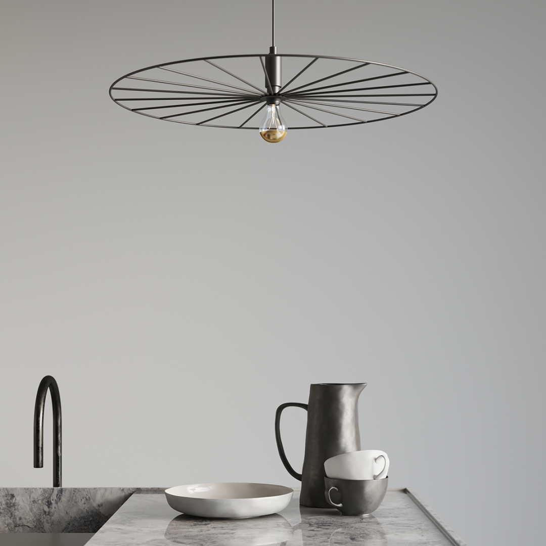 Lampa wisząca SIRKEL 45 czarny - 15292