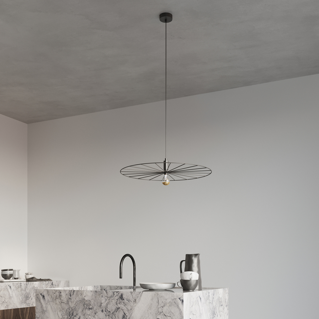 Lampa wisząca SIRKEL 60 czarny - 15298