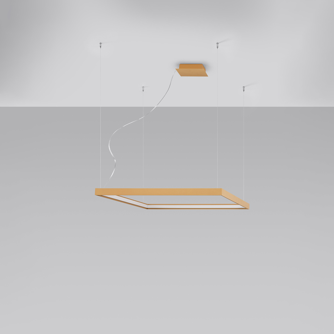 Żyrandol NELYA M złoty LED 3000K - 15329