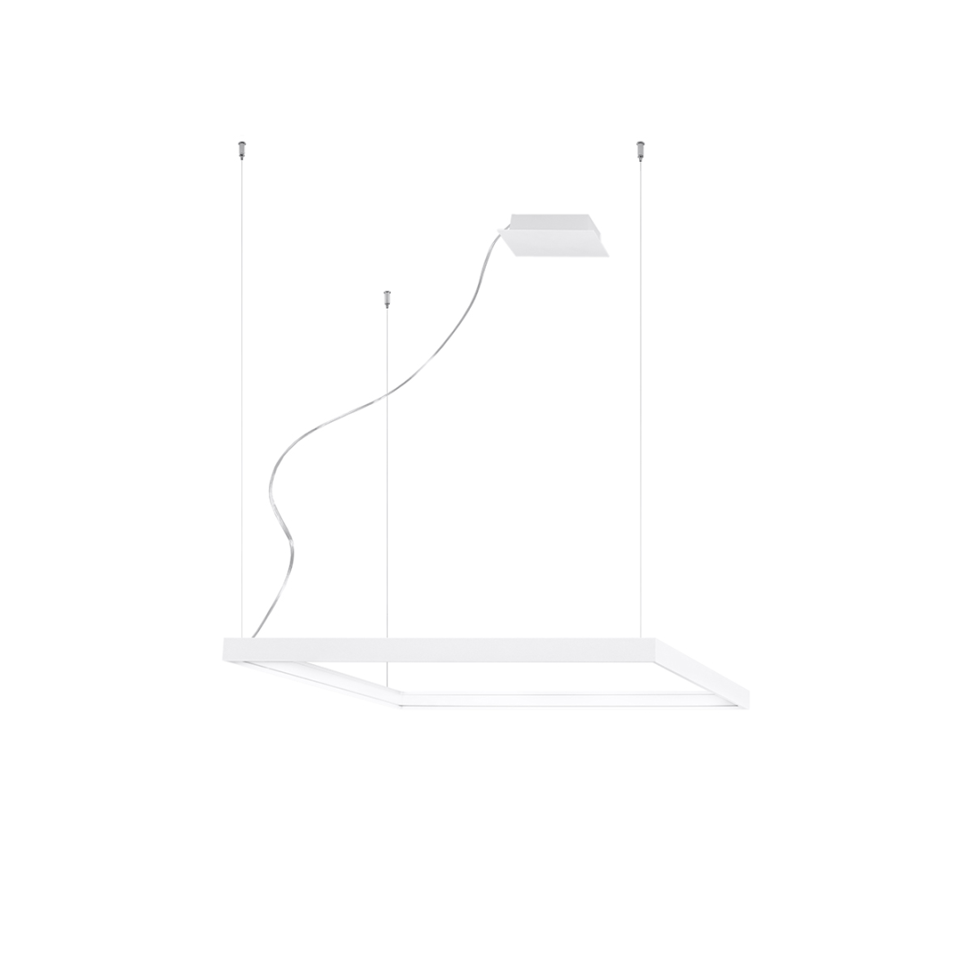 Żyrandol NELYA M biały LED 4000K - 15336