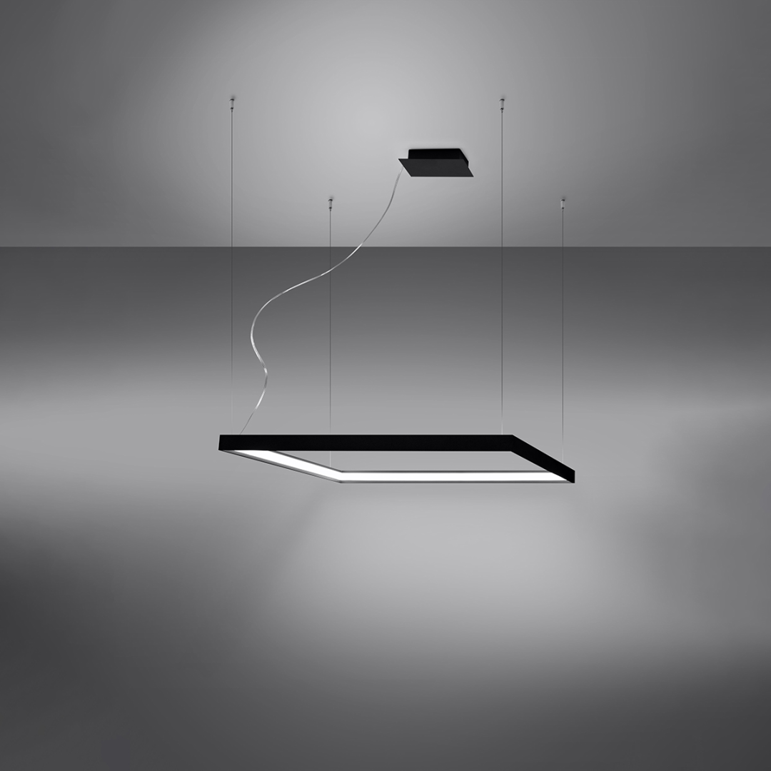 Żyrandol NELYA M czarny LED 4000K - 15352