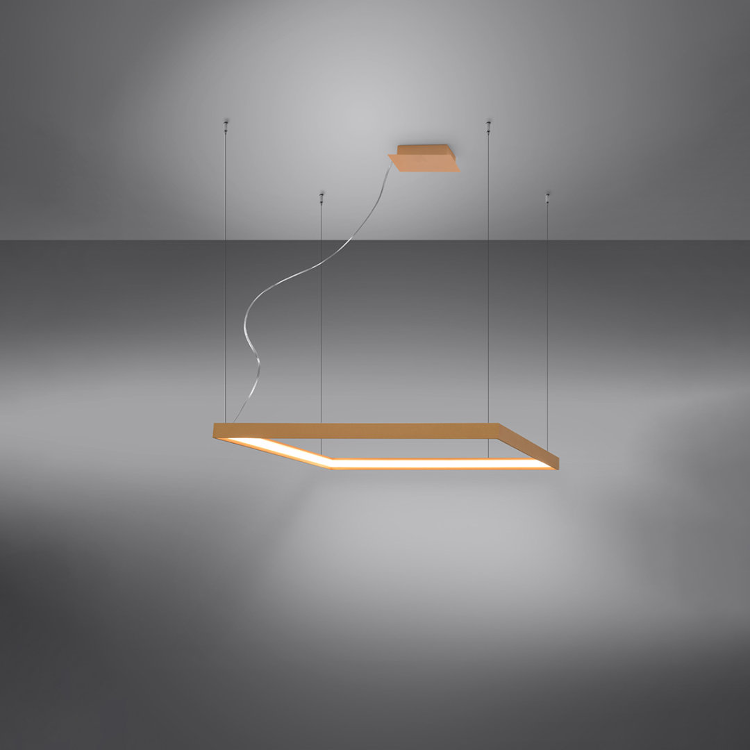 Żyrandol NELYA M złoty LED 4000K - 15363