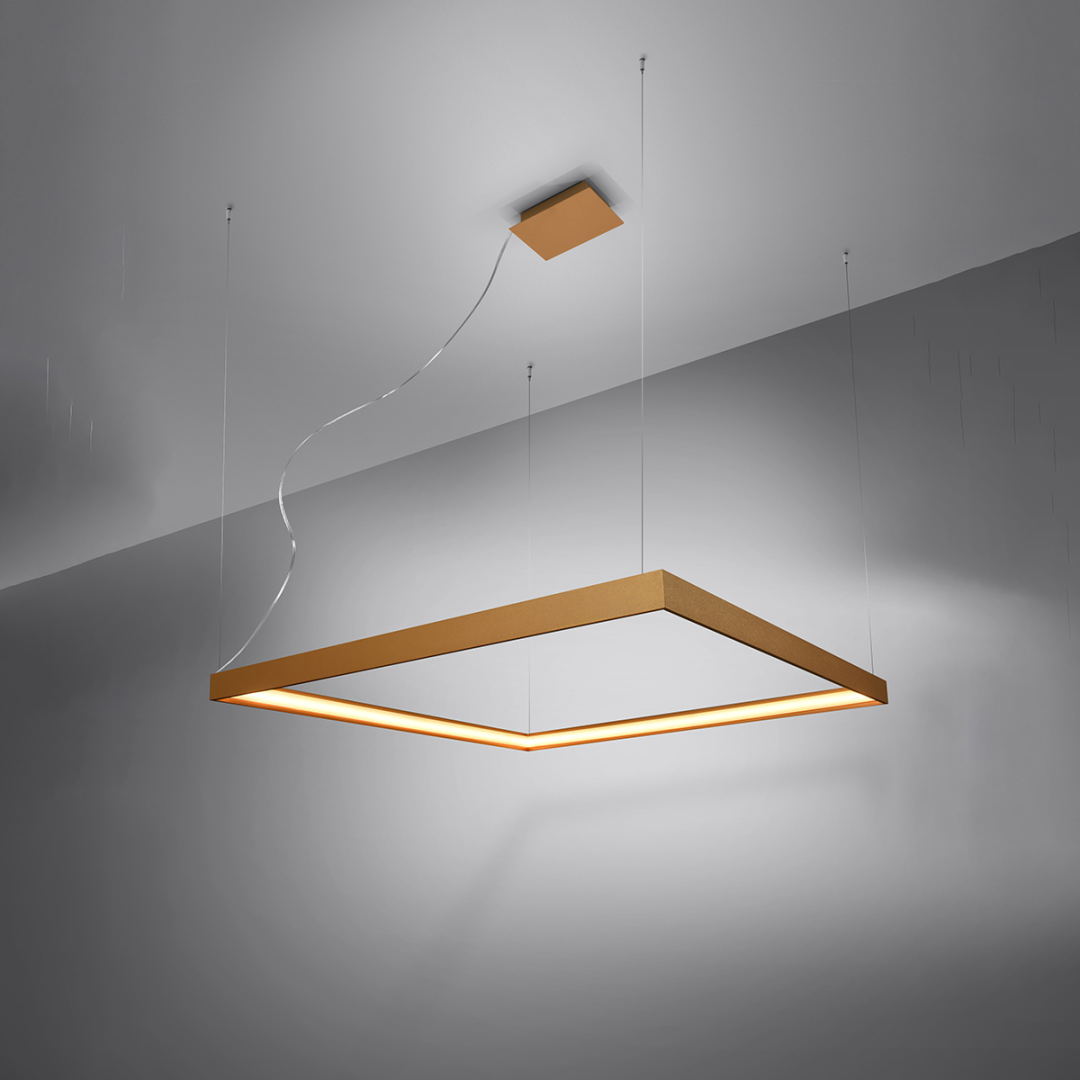 Żyrandol NELYA M złoty LED 4000K - 15364