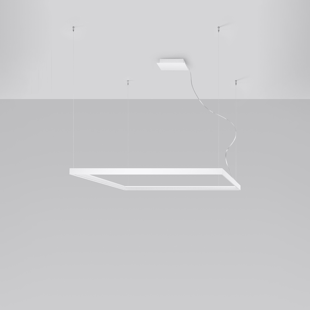 Żyrandol NELYA L biały LED 4000K - 15406