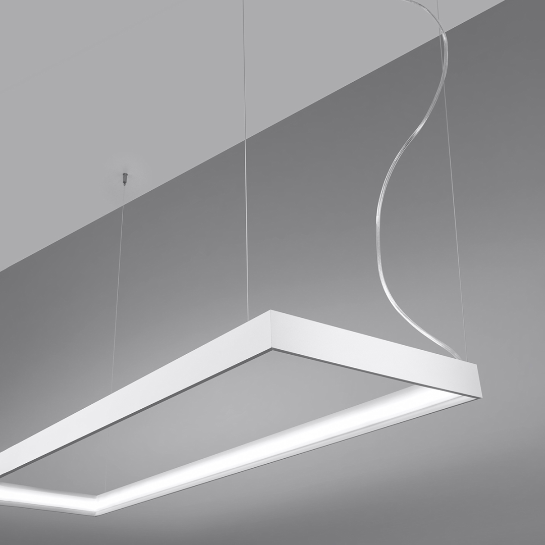 Żyrandol TUULA M biały LED 4000K - 15478