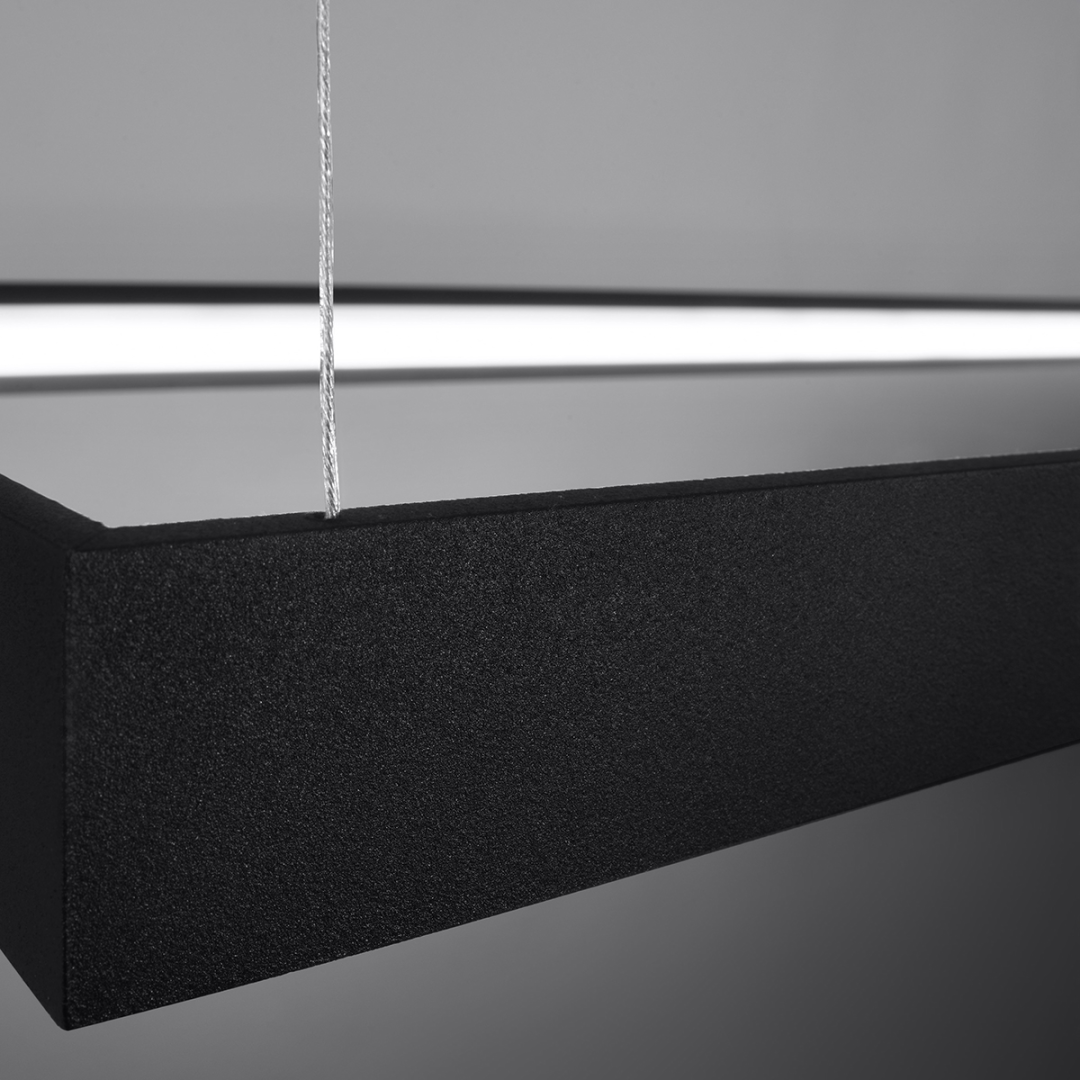 Żyrandol TUULA L czarny LED 4000K - 15564