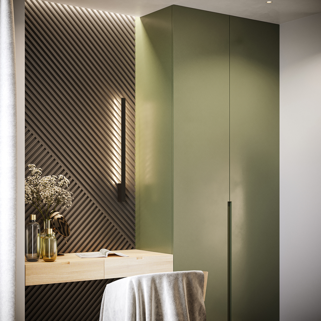 Kinkiet LAHTI S czarny LED 3000K - 15704