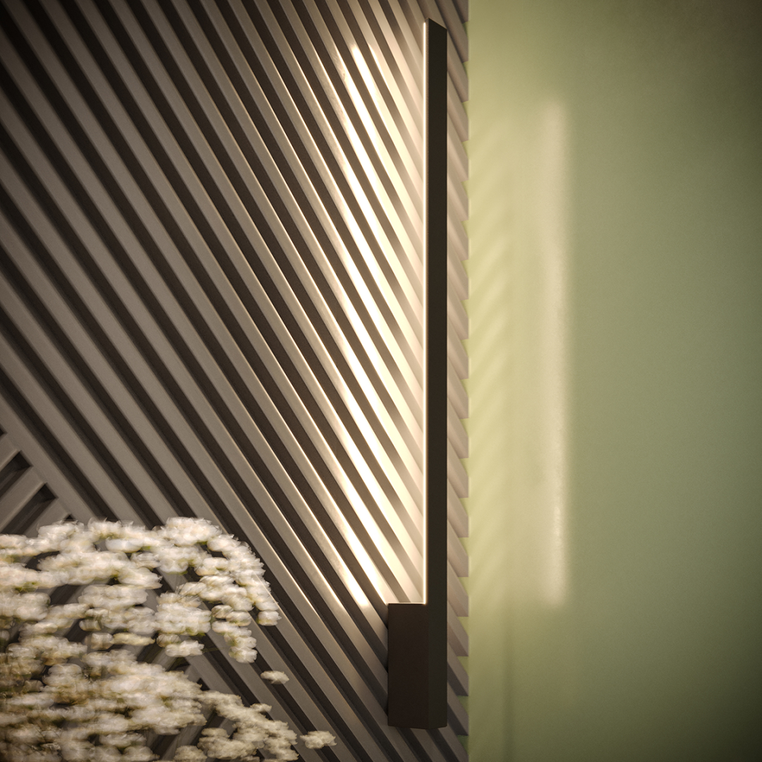 Kinkiet LAHTI S czarny LED 3000K - 15705