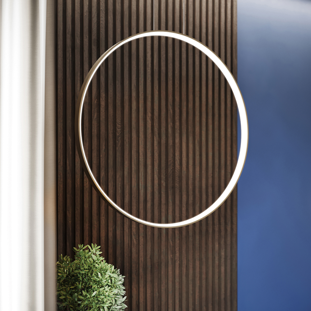 Lampa wisząca RIO 55 złota LED 4000K - 16156