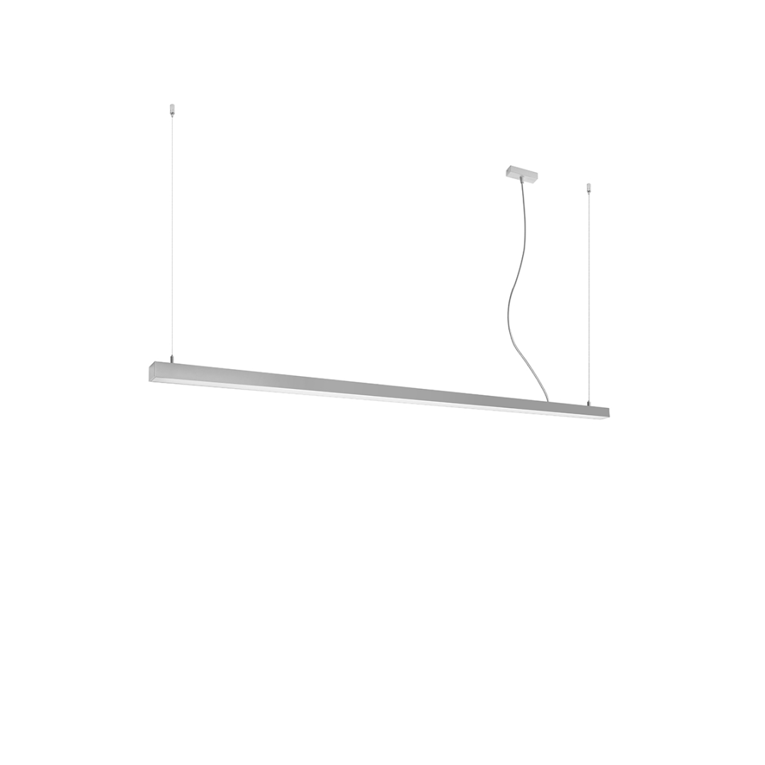 Lampa wisząca PINNE 200 szara 4000K - 16323
