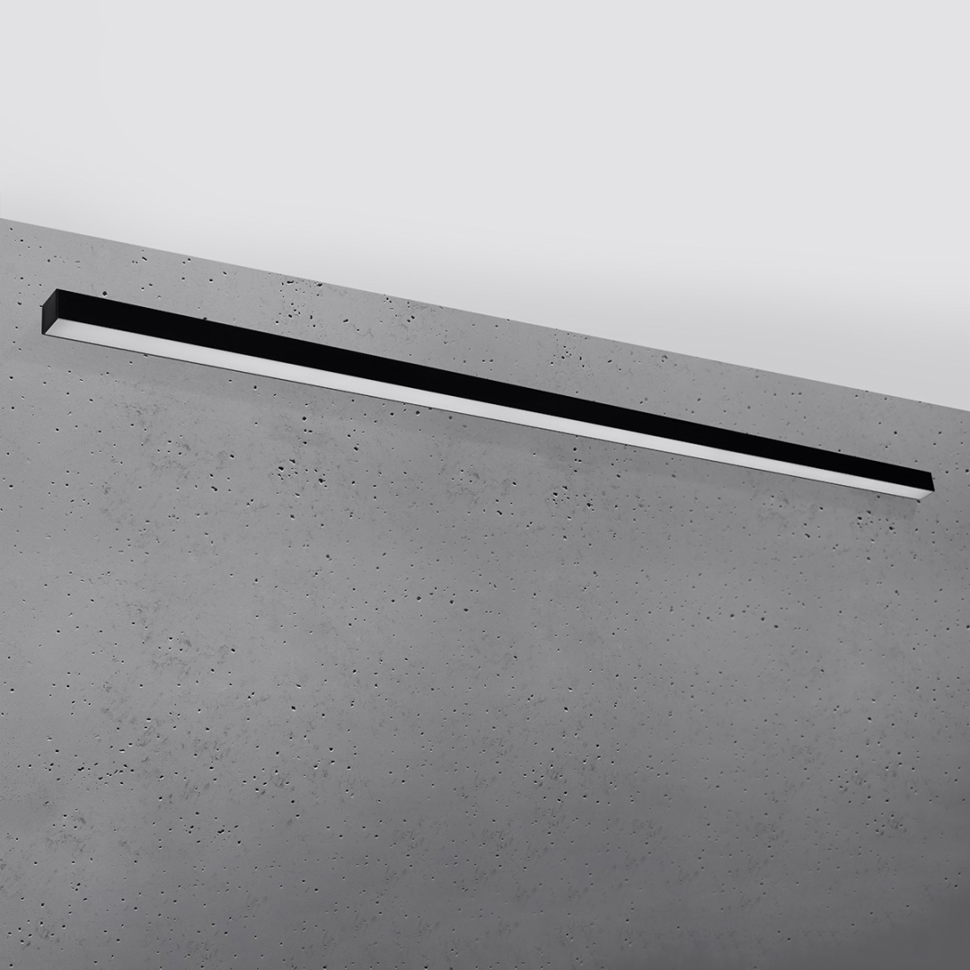 Kinkiet PINNE 200 czarny 3000K - 16351