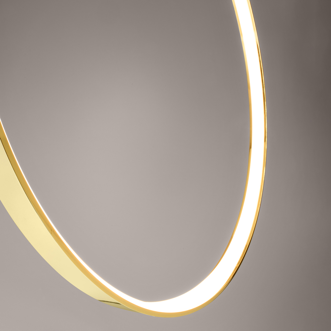 Lampa wisząca RIO 78 złoty połysk LED 3000K - 16491