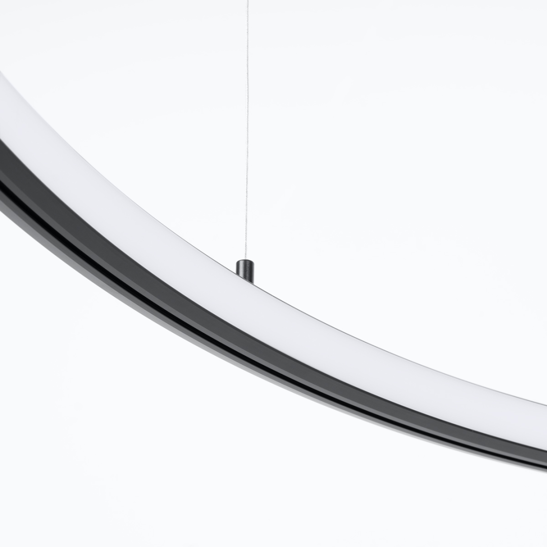 Żyrandol RISA 120 czarny LED 3000K - 16574