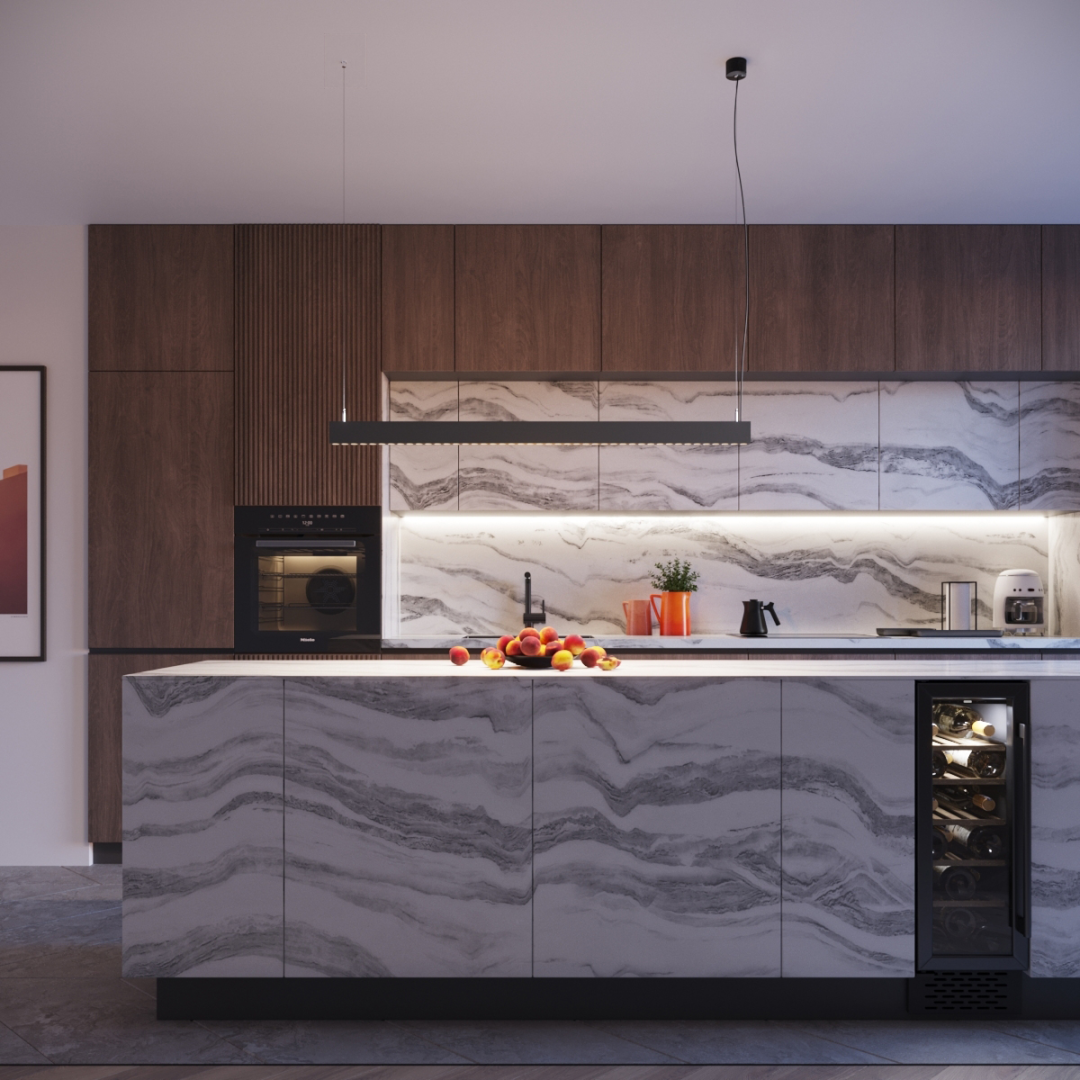 Lampa wisząca SOREN czarna LED 4000K - 16699