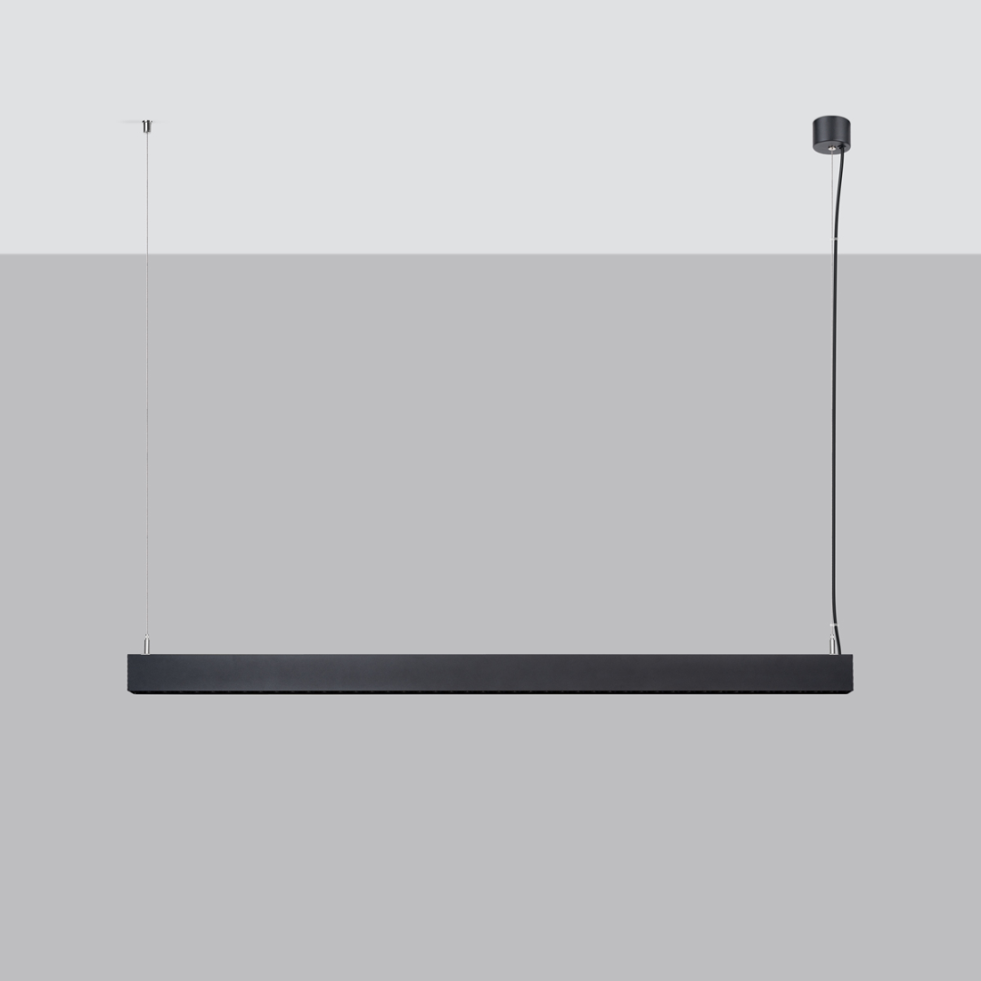 Lampa wisząca SOREN czarna LED 4000K - 16702