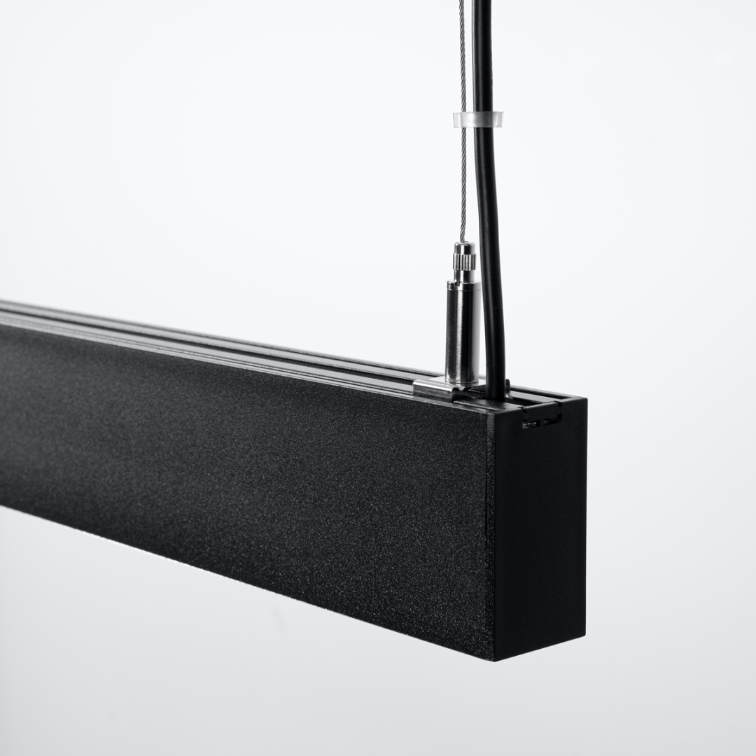 Lampa wisząca SOREN czarna LED 4000K - 16707