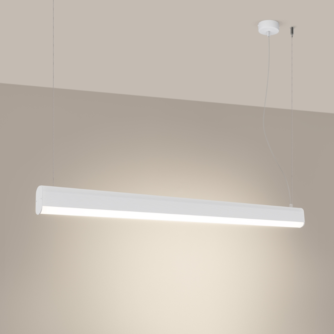 Lampa wisząca FARGE biała LED 3000K - 16716