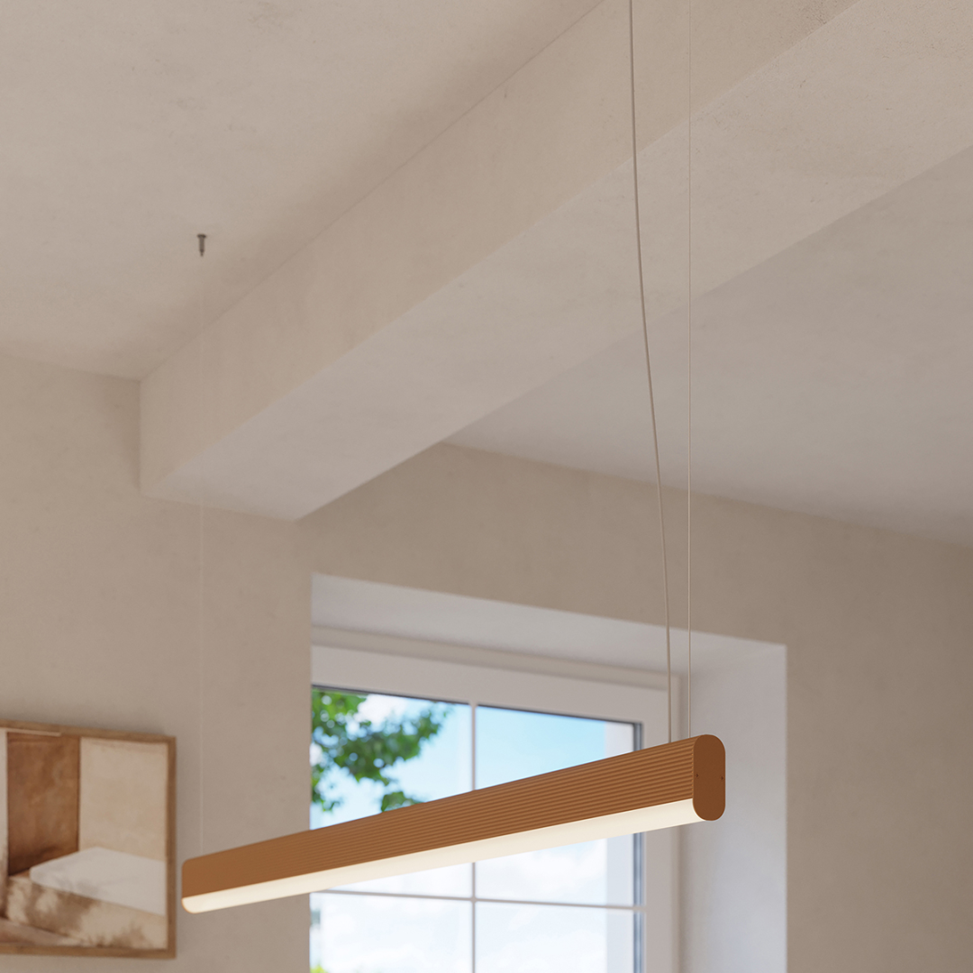 Lampa wisząca FARGE złota LED 3000K - 16728