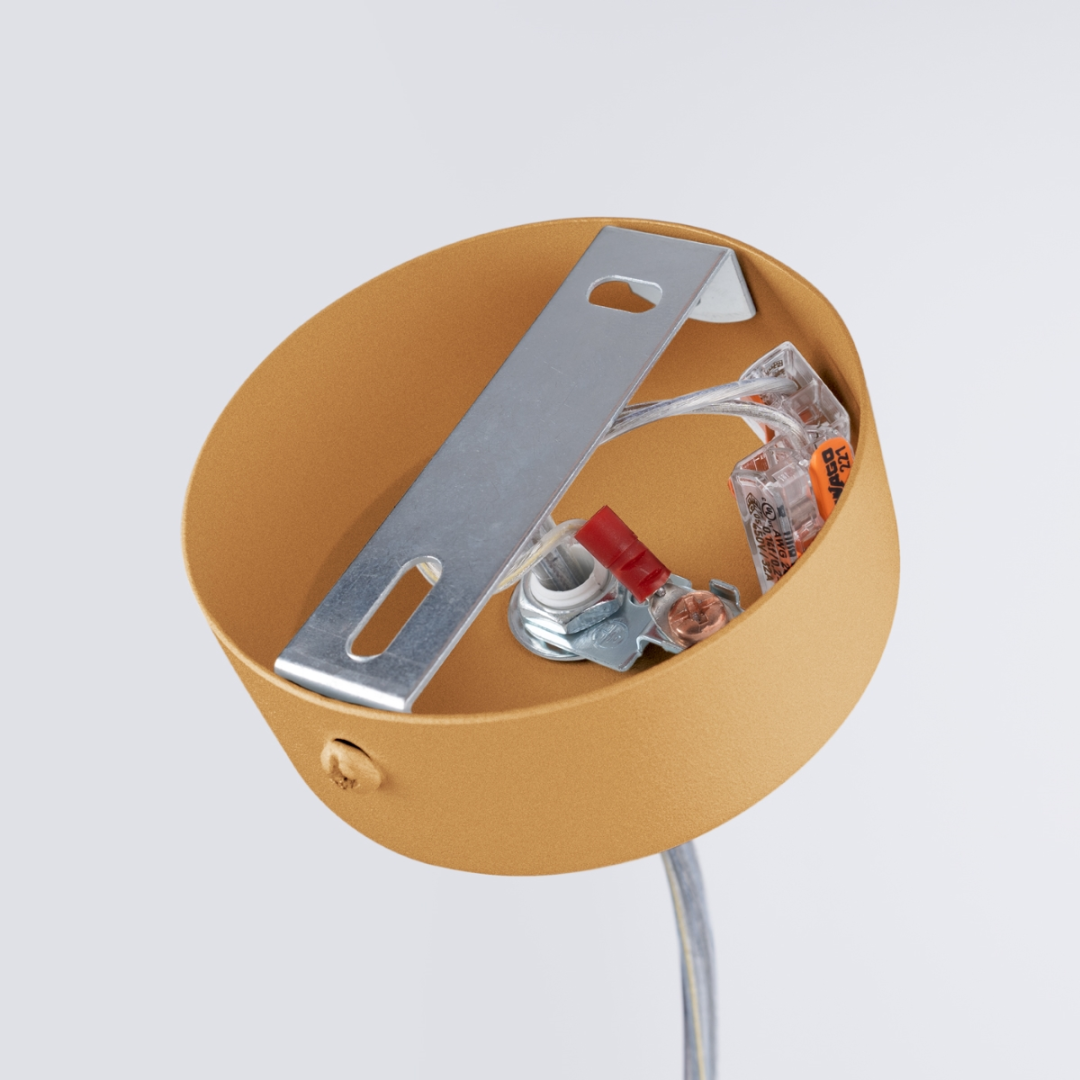 Lampa wisząca FARGE złota LED 3000K - 16734