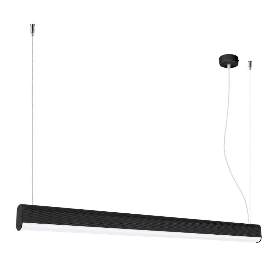 Lampa wisząca FARGE czarna LED 4000K - 16809