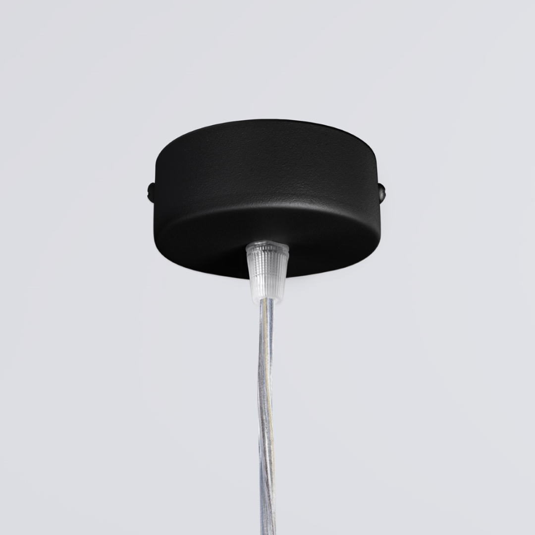 Lampa wisząca FARGE czarna LED 4000K - 16819