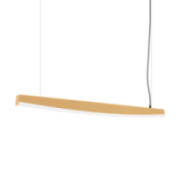 Lampa wisząca JORUN 120 złota LED 3000K