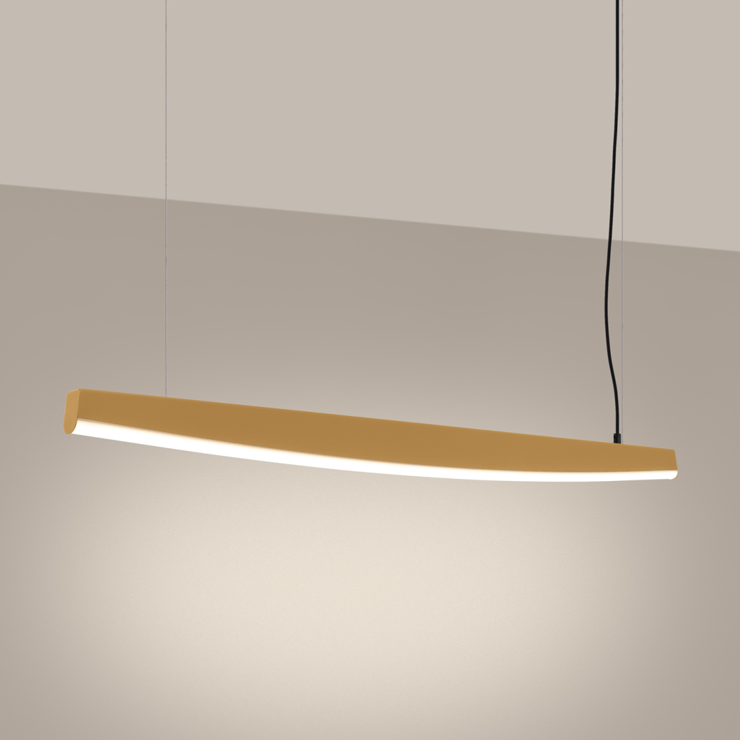 Lampa wisząca JORUN 120 złota LED 3000K - 16944