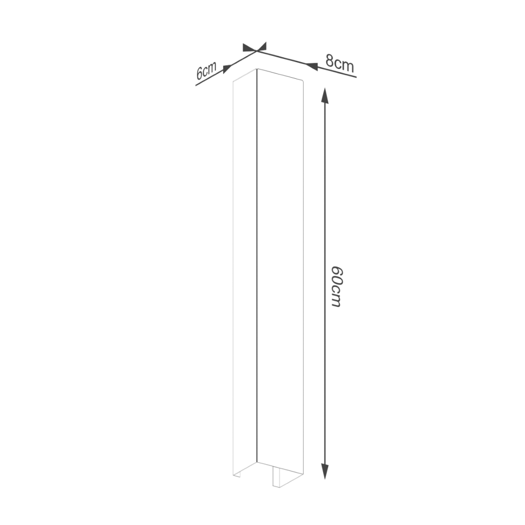 Kinkiet FREYA 60 biały - 17048