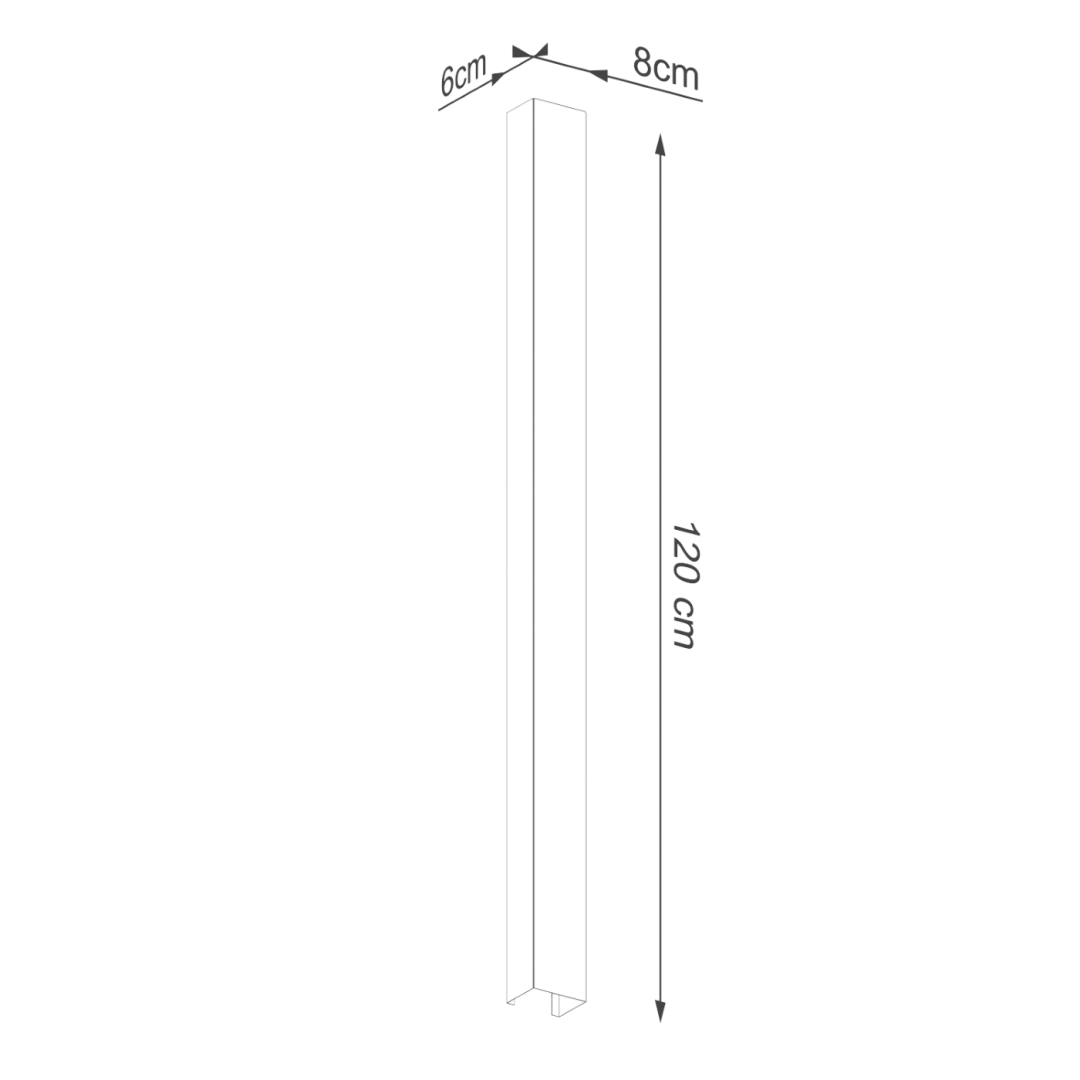 Kinkiet FREYA 120 biały - 17070