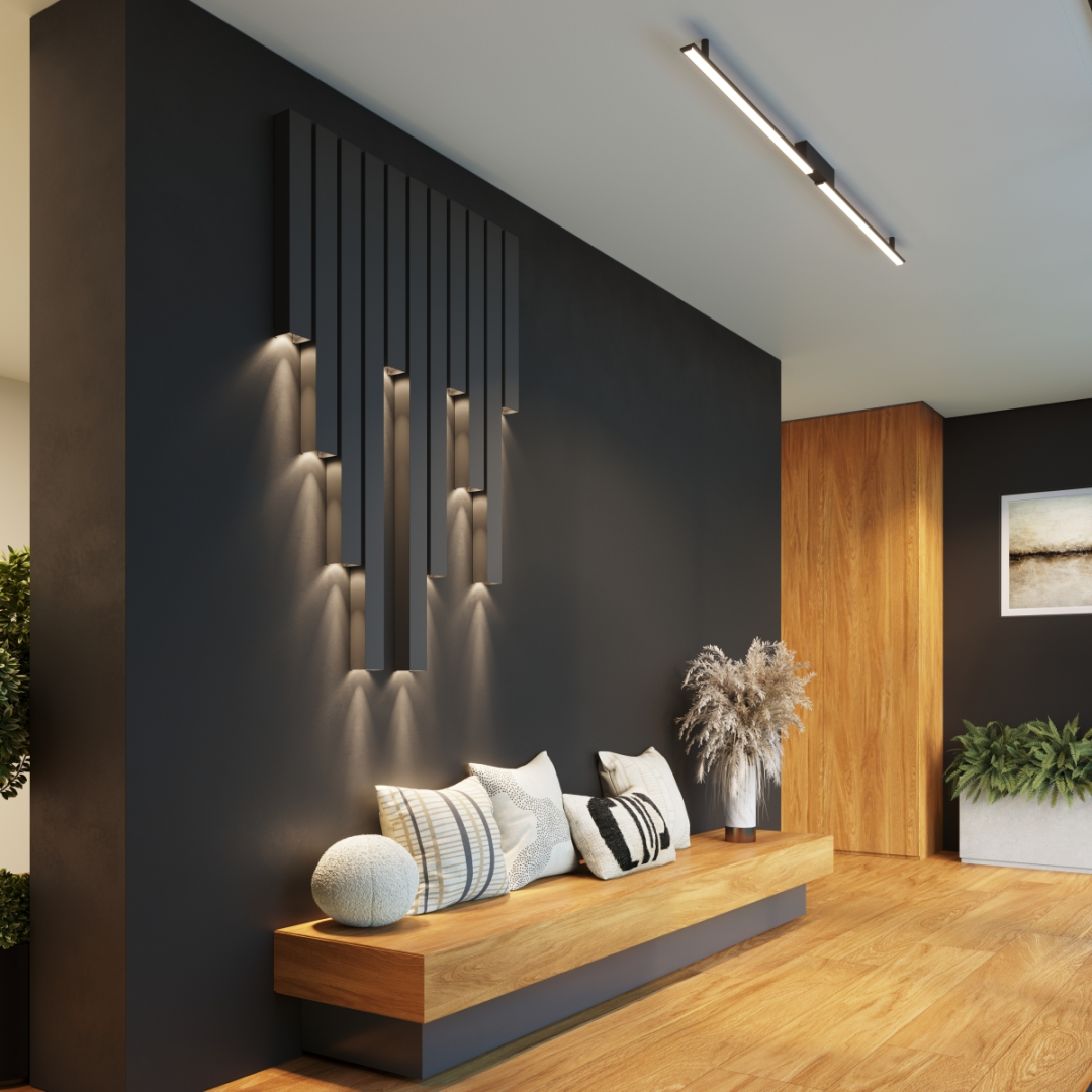 Kinkiet FREYA 60 ochra czerwona - 17128