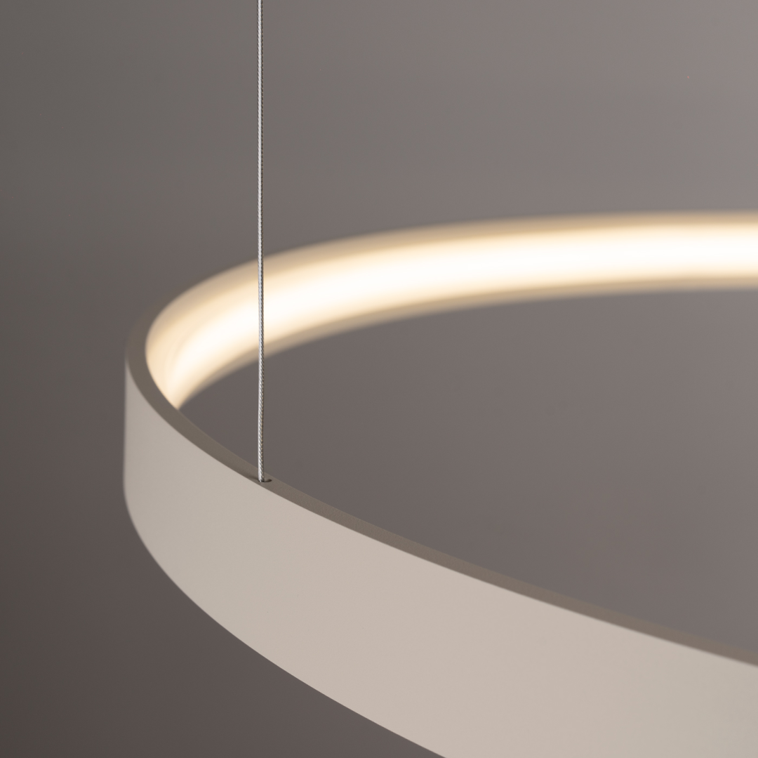 Żyrandol RIO 3 55/78/110 beżowy LED 3000K - 17425