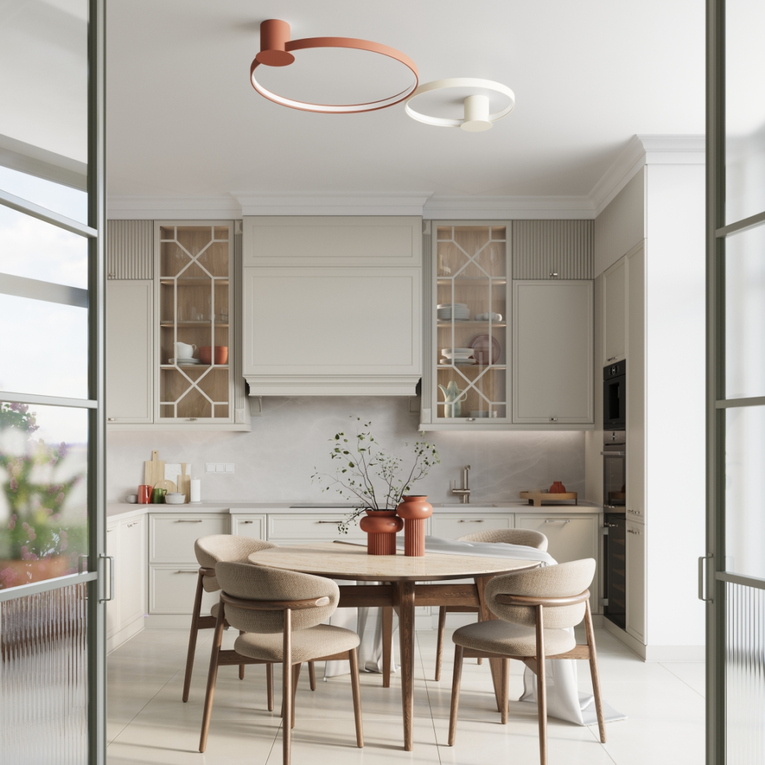 Plafon RIO 78 beżowy LED 4000K - 17611