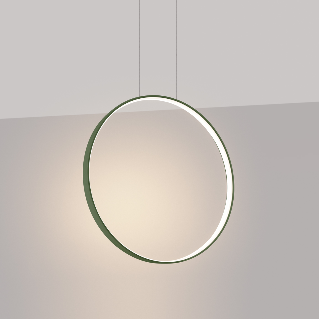 Lampa wisząca RIO 55 zielona oliwka LED 3000K - 17785