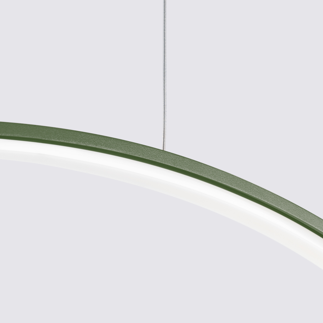 Lampa wisząca RIO 55 zielona oliwka LED 3000K - 17786