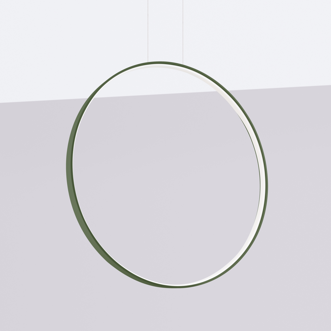 Lampa wisząca RIO 78 zielona oliwka LED 3000K - 17799