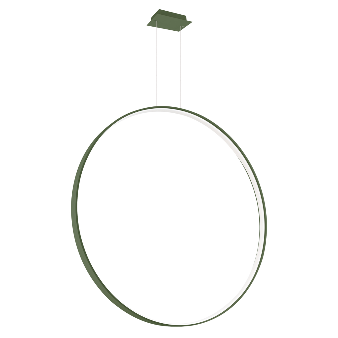 Lampa wisząca RIO 110 zielona oliwka LED 3000K - 17810